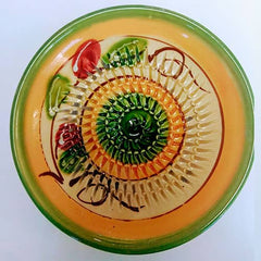 #29339 - Cerámica española - El Plato Ralla ajos - Garlic Grater - Reibe Teller Keramik